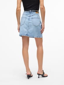 Vero Moda VMTESSA Short skirt -Light Blue Denim - 10301536