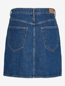 Vero Moda VMTESSA Taille haute Jupe courte -Medium Blue Denim - 10301536