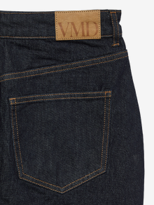 Vero Moda VMTESSA Hohe Taille Kurzer Rock -Dark Blue Denim - 10301536