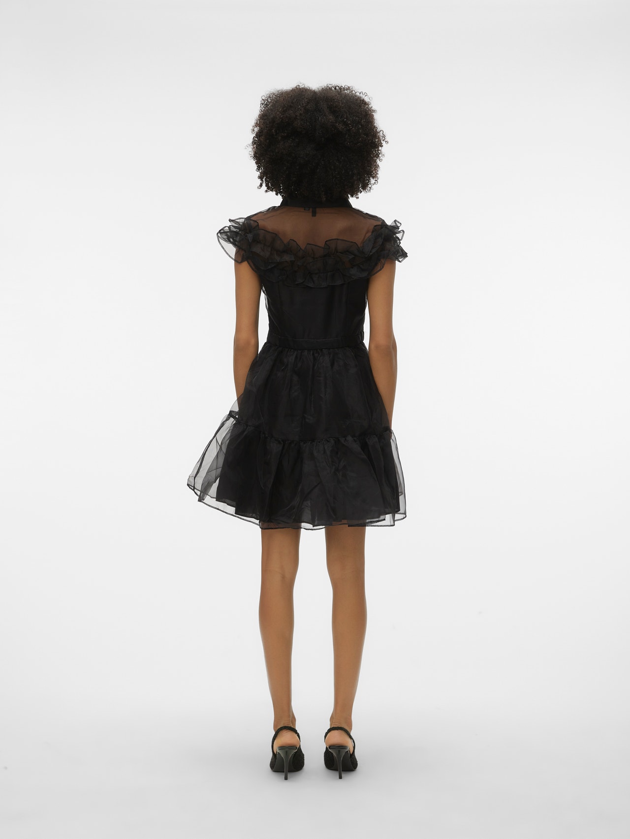 Vero Moda VMDIVINA Krótka sukienka -Black - 10301547