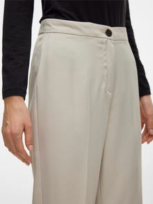 Vero Moda VMRITA Mid waist Trousers -Silver Lining - 10301554