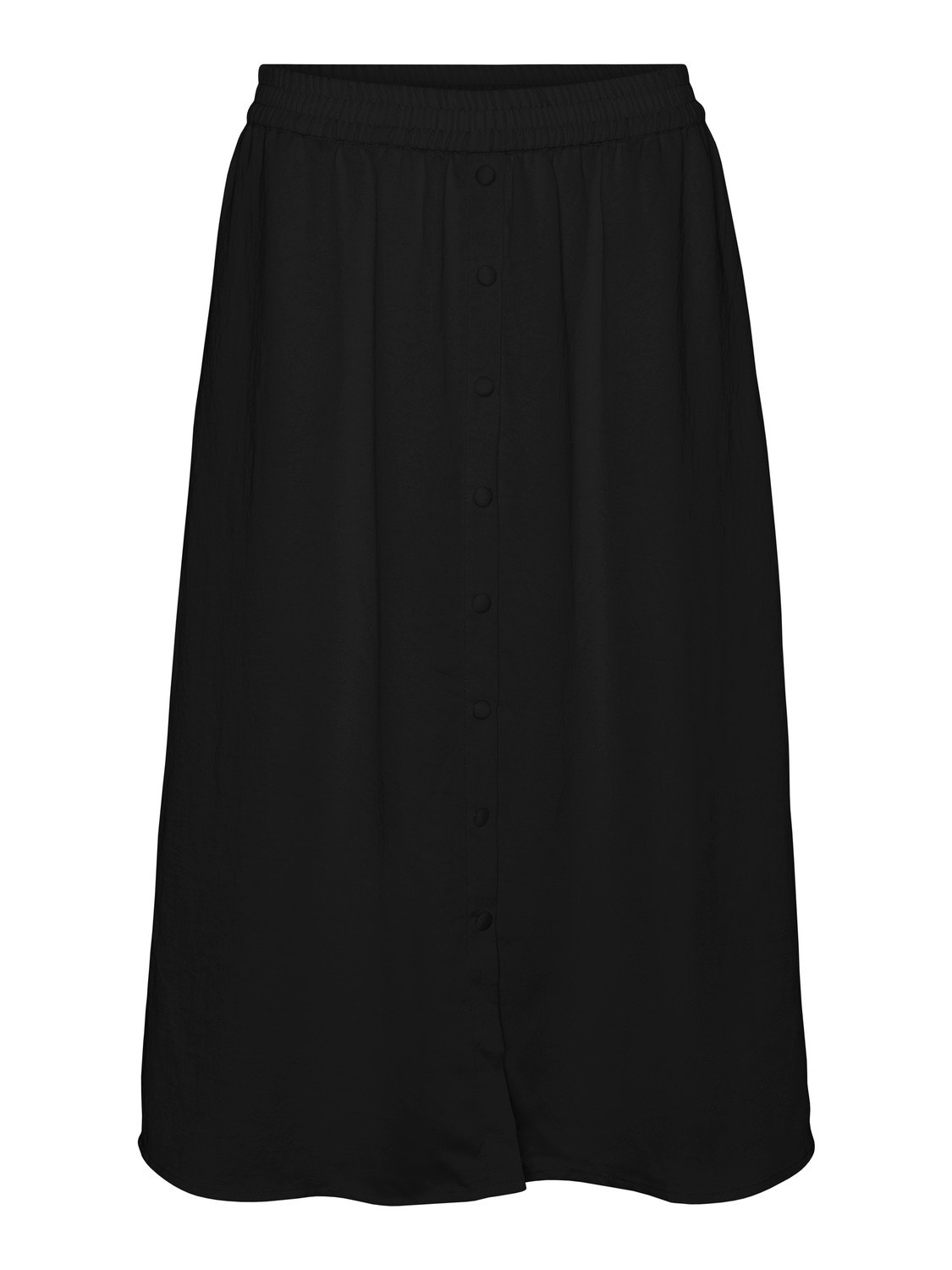 Vero Moda VMSUNNY Midi skirt -Black - 10301565