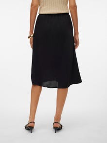 Vero Moda VMSUNNY Midi skirt -Black - 10301565