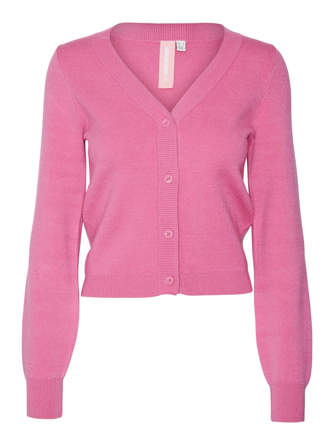 Vero Moda SOMETHING NEW PROJECT; CHLOE FRATER  Cardigan in Maglia -Super Pink - 10301618