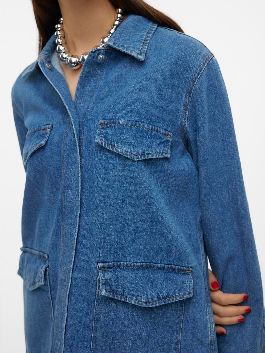 Vero Moda VMMARIA Jacket -Medium Blue Denim - 10301664