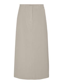 Vero Moda VMTROIAN Long Skirt -Silver Lining - 10301729