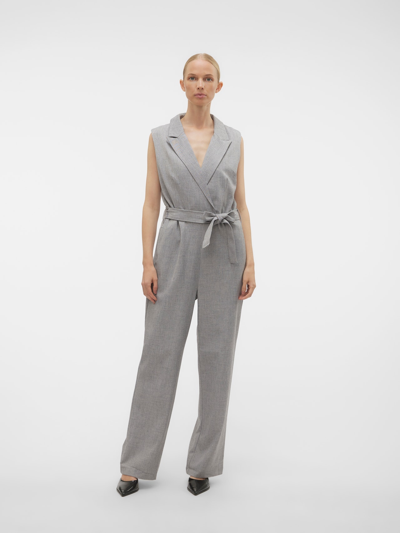 Vero Moda VMYOLANDA Jumpsuit -Medium Grey Melange - 10301741