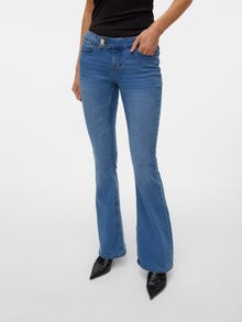 Vero Moda VMSIGI Flared fit Jeans -Medium Blue Denim - 10301766