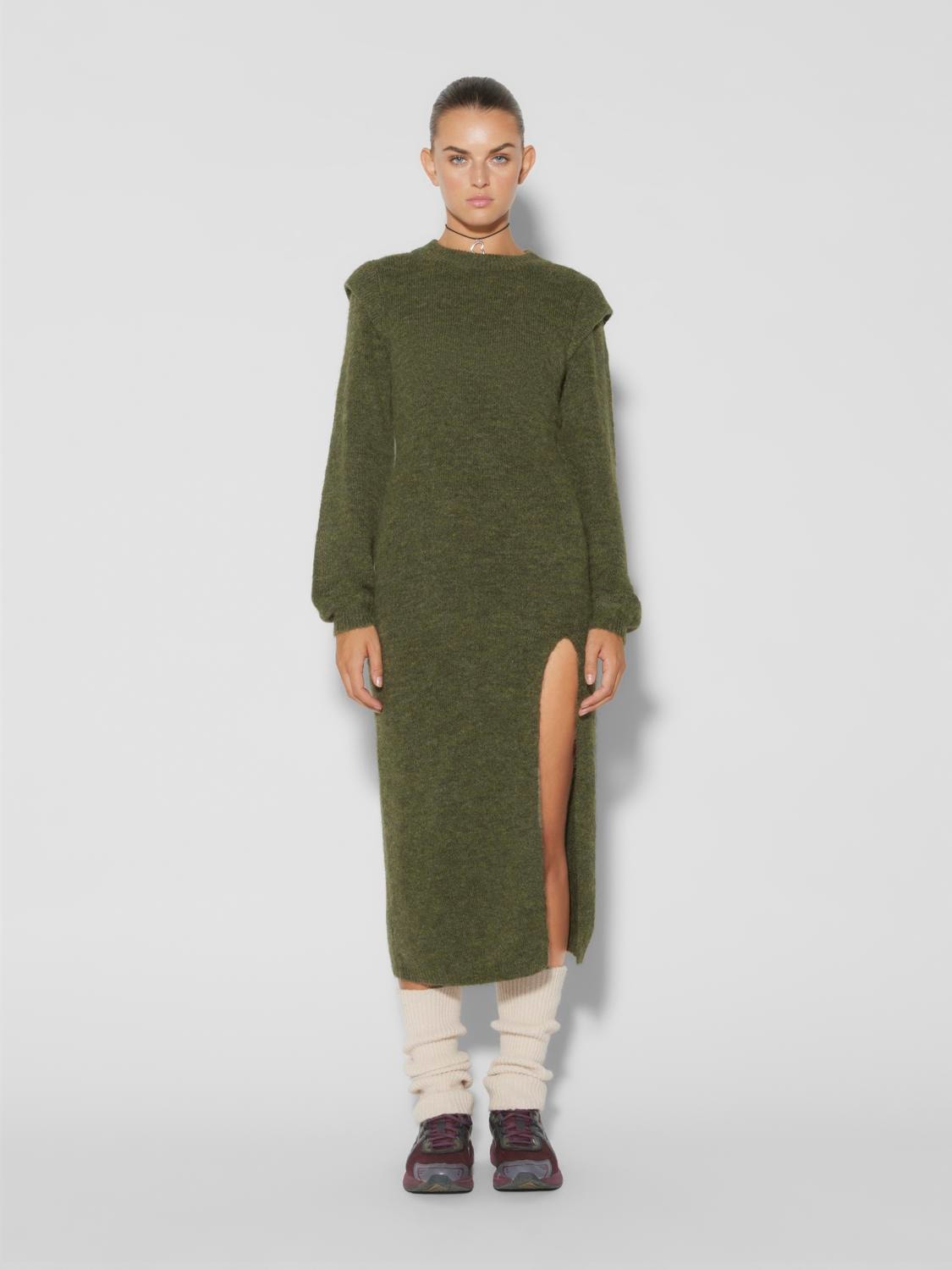 Vero Moda SOMETHINGNEW X GORPCORE Długa sukienka -Garden Green - 10301800