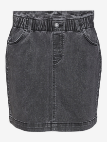 Vero Moda VMALMA Vita media Gonna pantaloncino -Dark Grey Denim - 10301803
