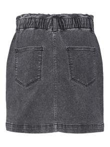 Vero Moda VMALMA Kort kjol -Dark Grey Denim - 10301803