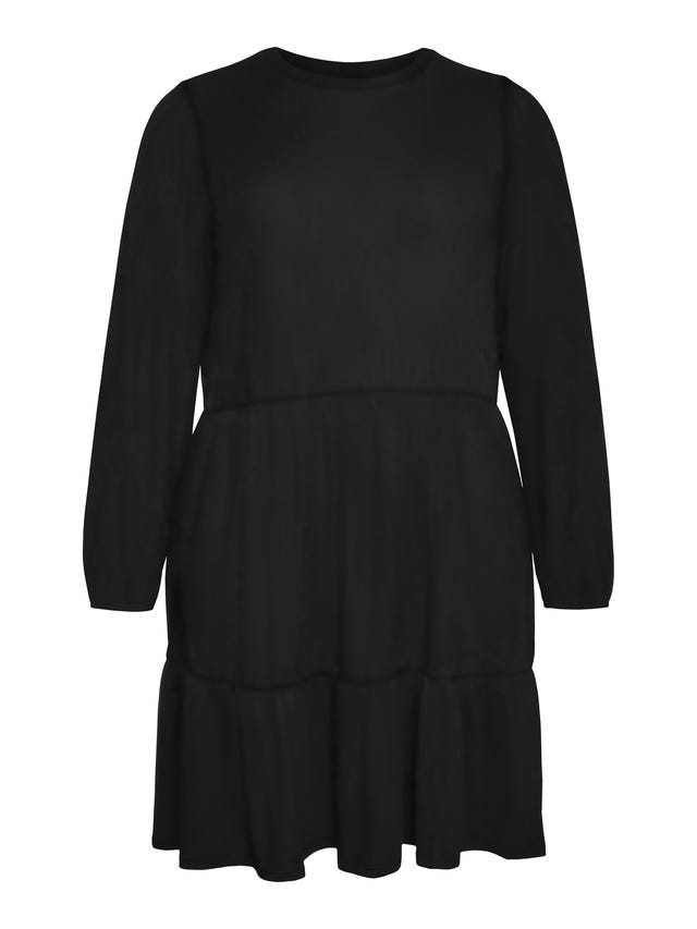 Vero Moda Oversized Fit O-hals Curve Elastiske mansjetter Kort kjole - 10301827