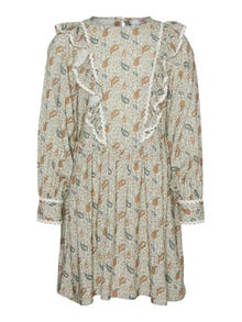 Vero Moda VMSPAISLEY Krótka sukienka -Birch - 10301862
