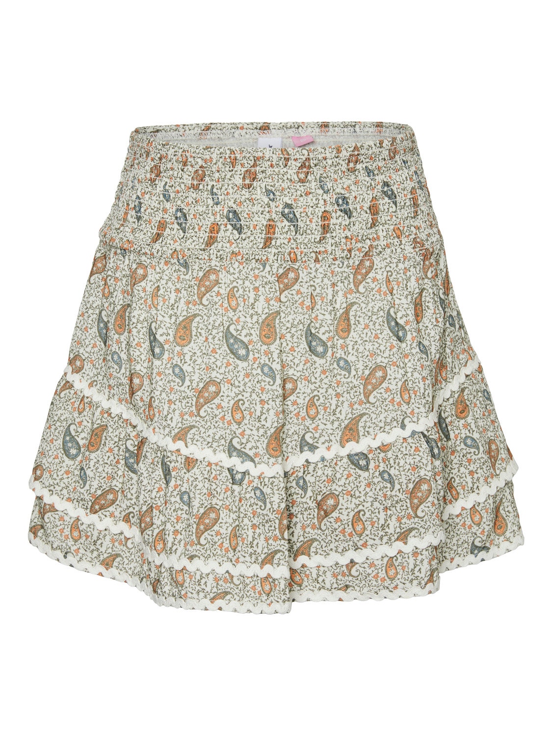 Vero Moda VMSPAISLEY Short Skirt -Birch - 10301865