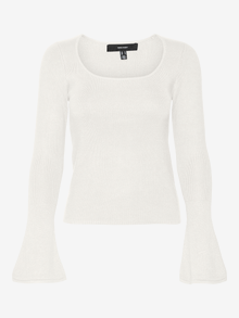 Vero Moda VMJOSE Genser -Snow White - 10301883