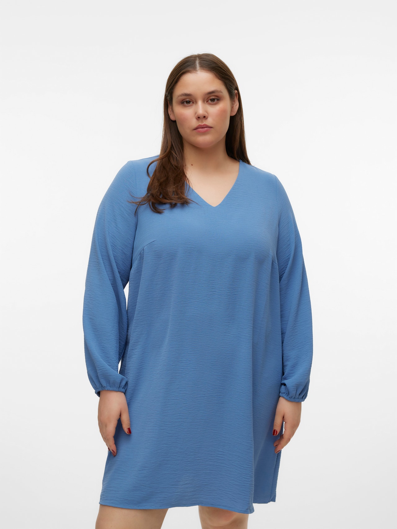 Vero Moda VMCALVA Kort klänning -Coronet Blue - 10301888