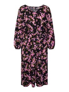 Vero Moda VMCBAI Lang kjole -Black - 10301907