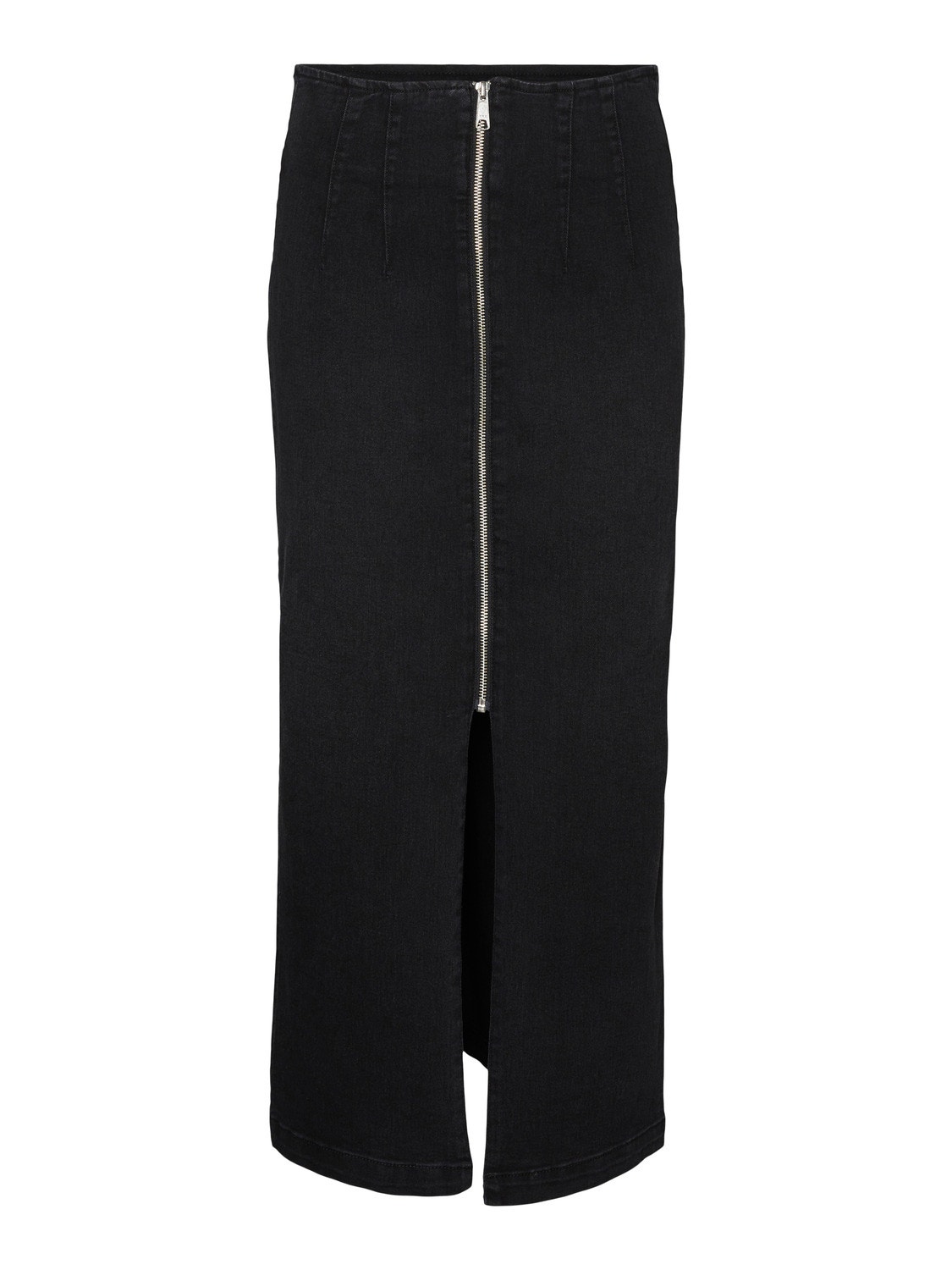 Vero Moda VMMONIC Long Skirt -Black Denim - 10301942