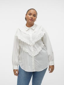 Vero Moda VMCBEATE Overhemd -Snow White - 10301945