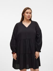 Vero Moda VMCDAFNE Kort kjole -Black - 10301983