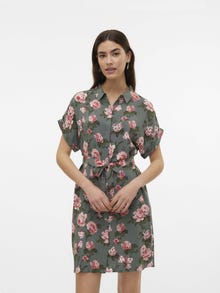 Vero Moda VMEASY Kurzes Kleid -Laurel Wreath - 10302043