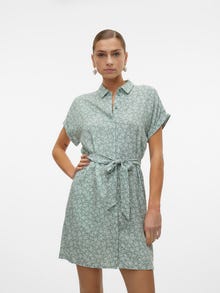 Vero Moda VMEASY Krótka sukienka -Hedge Green - 10302043