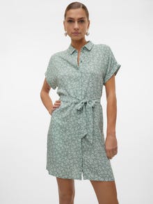 Vero Moda VMEASY Krótka sukienka -Hedge Green - 10302043