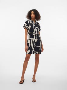 Vero Moda VMEASY Kurzes Kleid -Black - 10302043