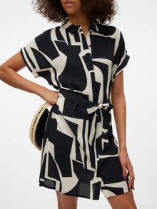 Vero Moda VMEASY Kurzes Kleid -Black - 10302043