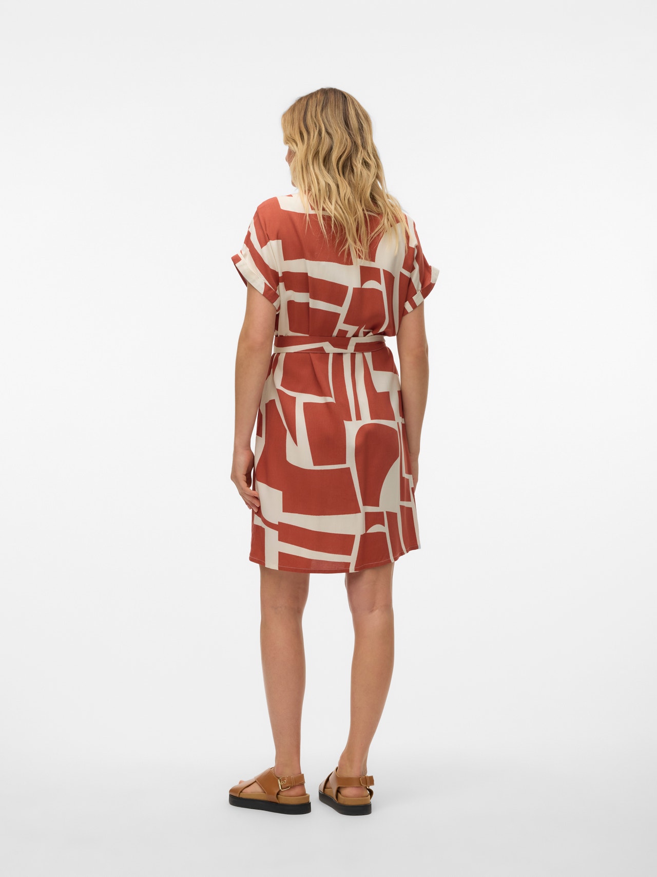Vero Moda VMEASY Kort kjole -Birch - 10302043