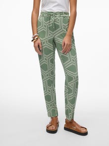 Vero Moda VMEASY Mittlere Taille Hose -Hedge Green - 10302045