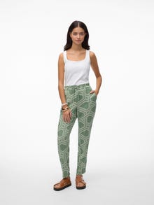 Vero Moda VMEASY Mittlere Taille Hose -Hedge Green - 10302045