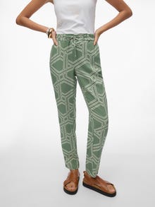 Vero Moda VMEASY Mittlere Taille Hose -Hedge Green - 10302045