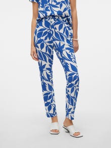 Vero Moda VMEASY Middels høy midje Bukser -Snow White - 10302045