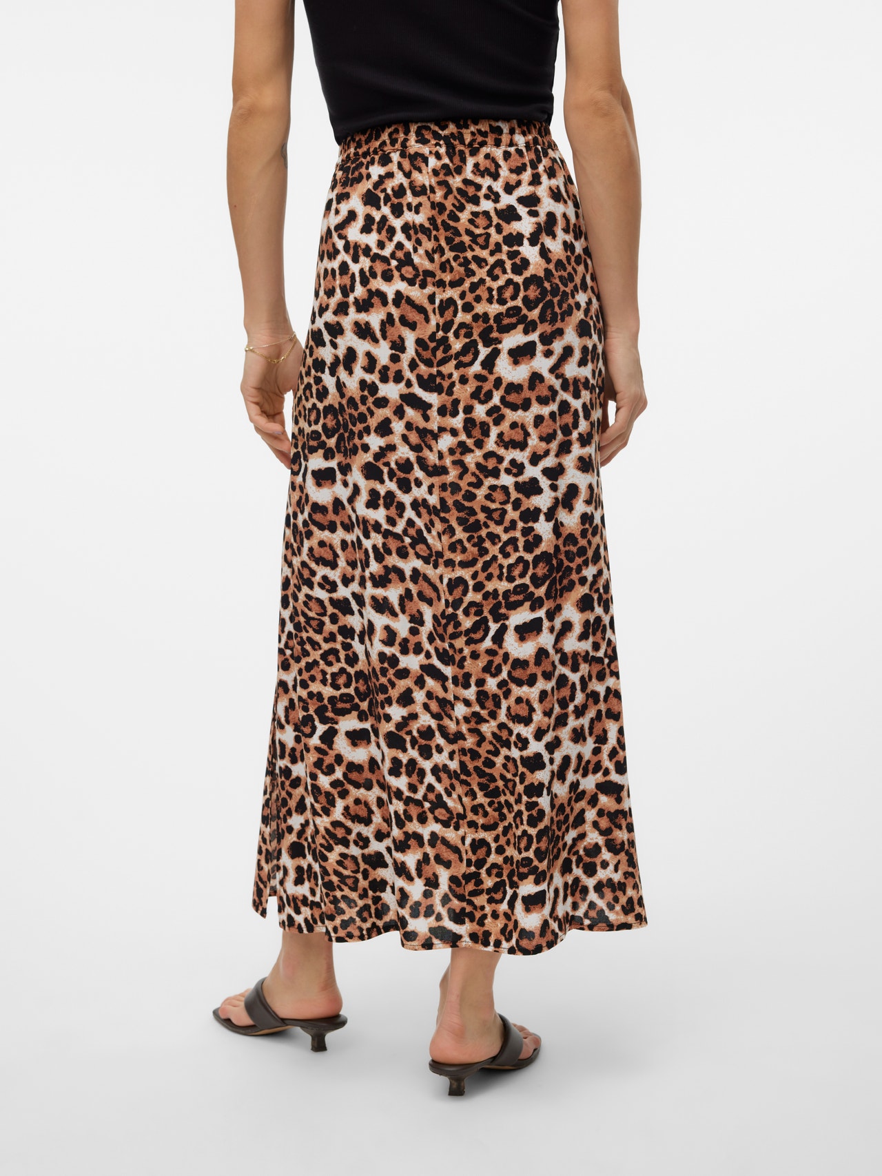 Vero Moda VMEASY Long skirt -Tan - 10302047