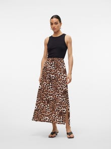 Vero Moda VMEASY Long Skirt -Tan - 10302047