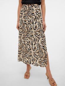 Vero Moda VMEASY Korkea vyötärö Pitkä hame -Birch - 10302047