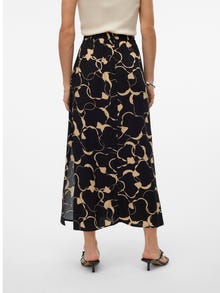 Vero Moda VMEASY High waist Long Skirt -Black - 10302047