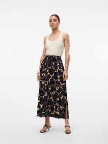 Vero Moda VMEASY High waist Long Skirt -Black - 10302047