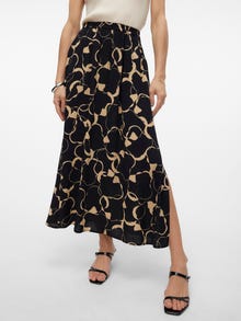 Vero Moda VMEASY Taille haute Jupe longue -Black - 10302047