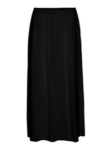 Vero Moda VMEASY Lang nederdel -Black - 10302047