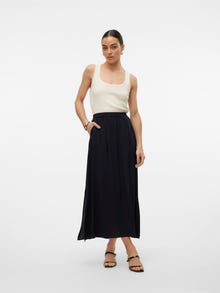 Vero Moda VMEASY Korkea vyötärö Pitkä hame -Black - 10302047