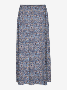 Vero Moda VMEASY Korkea vyötärö Pitkä hame -Della Robbia Blue - 10302047