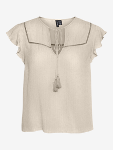Vero Moda VMTIRZA Top -Birch - 10302076