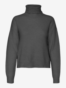 Vero Moda VMUNIQUE Trøje -Dark Grey Melange - 10302077