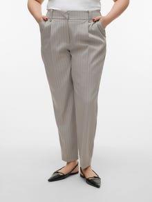 Vero Moda VMCWENDY High rise Trousers -Mourning Dove - 10302181