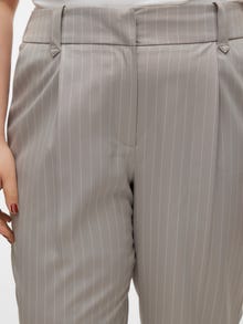 Vero Moda VMCWENDY High rise Trousers -Mourning Dove - 10302181