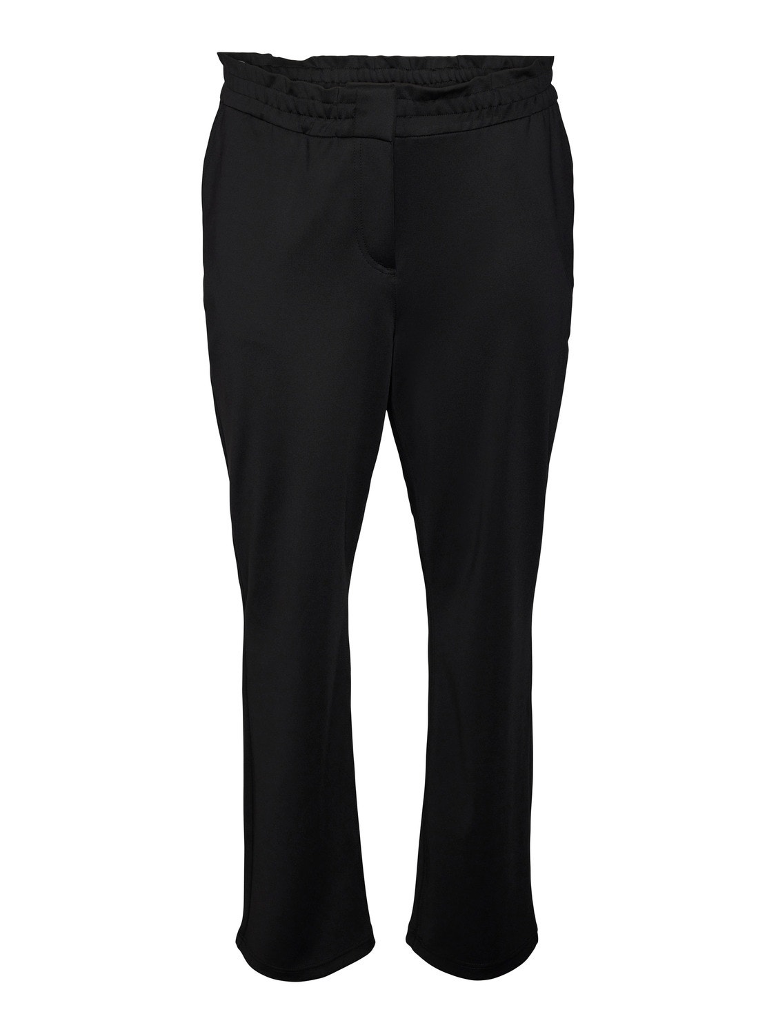 Vero Moda VMCCADENCE Mid rise Trousers -Black - 10302197