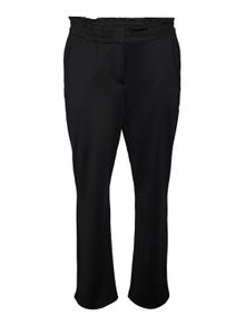 Vero Moda VMCCADENCE Mid rise Trousers -Black - 10302197