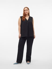 Vero Moda VMCCADENCE Medelhög midja Byxor -Black - 10302197